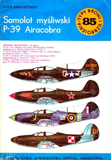 Typy Broni i Uzbrojenia - Samolot myśliwski P-39 Airacobra.jpg
