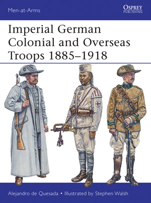 Men-at-Arms English - 490. Imperial German Colonial  Overseas Troops 1885-1918 okładka.JPG