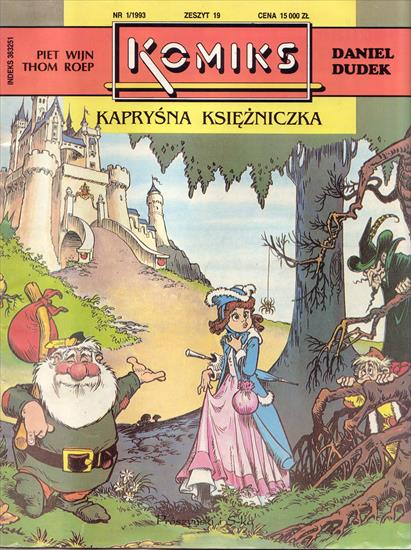Komiks nr. 1-1993 zeszyt 19 - Kapryśna księżniczka - Komiks nr. 1-1993  zeszyt 19 - Kapryśna księżniczka 01.jpg