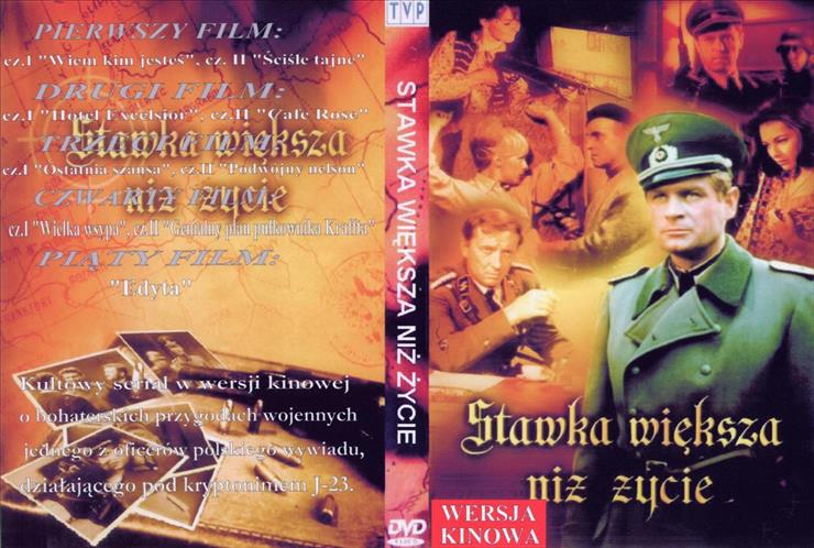 Polskie DVD Okładki - Stawka większa niż życie - wersja kinowa.jpg