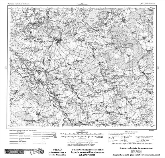 Mapy topograficzne Zaboru Rosyjskiego 1-100 000 z 1915r - L31.tif