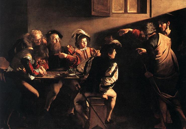 michelangelo merisi da caravaggio - Caravaggio - The Calling Of Saint Matthew.jpg
