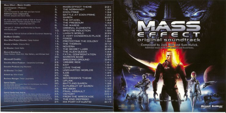 2007 - Mass Effect Original Soundtrack - Booklet Front  Back.jpg