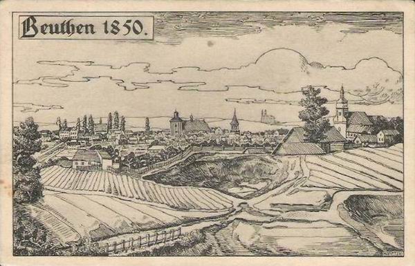 Beuthen - Rycina 1850.jpg