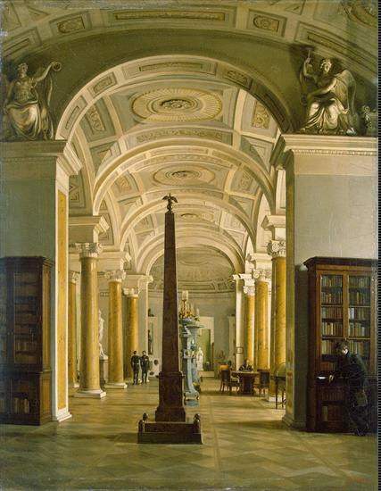 T - Tyranov Alexei Vasilyevich - Interior of the Hermitage Library - JRX-2430.jpg