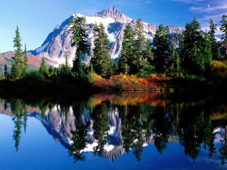 Krajobrazy - Mirror_Reflections_Mount_Shuksan_Washington_6766_1600_1200.jpg