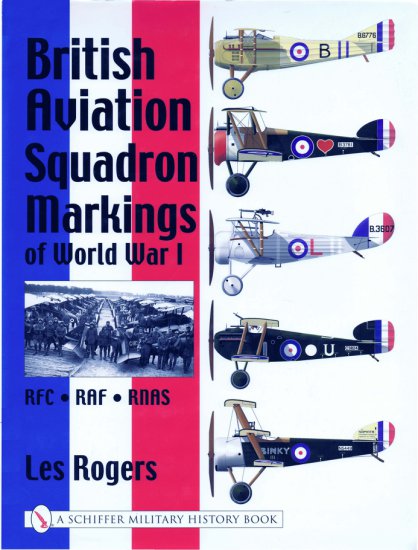 Wydawnictwa obcojęzyczne - British Aviation Squadron Markings of WWI.jpg