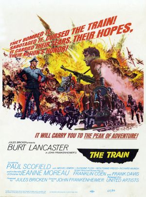 Pociąg -The Train 1964 - The Train 1964 - plakat 4-1.jpg