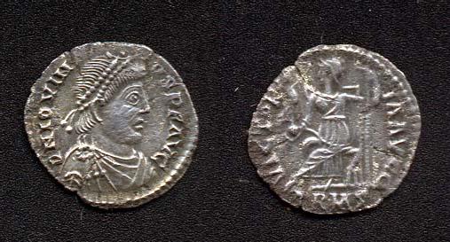 Rzym starożytny - uzurpatorzy samozwańcy - obrazy - 9-1. Jovinus - samozwaniec uzurpator z moguncji 411 r.jpg