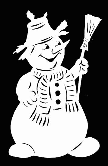 zimowe - snowman.gif