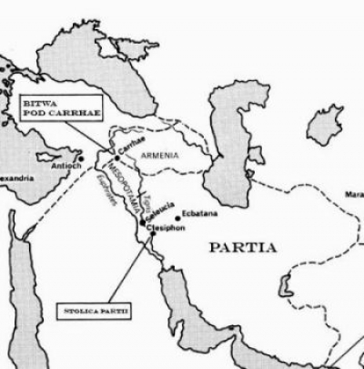 Rzym starożytny - geografia historyczna - obrazy - 20-14. Państwo Partyjskie z I wp.n.e.jpg