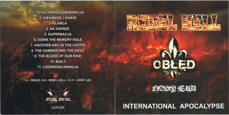 Obłęd, Rebel Hell  Nowy Ład - International Apocalypse - Obled, Rebel Hell  Nowy Lad - International Apocalypse.jpg