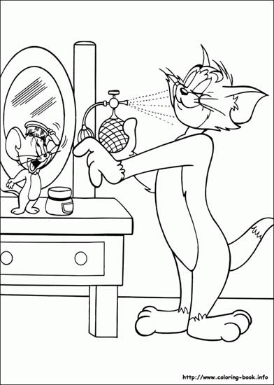 Tom  Jerry - Tom Jerry - kolorowanka 67.GIF