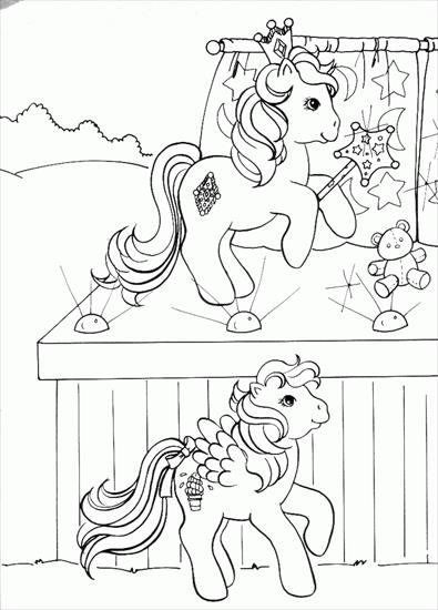 Kucyki Pony - Mój kucyk Pony - kolorowanka 88.GIF