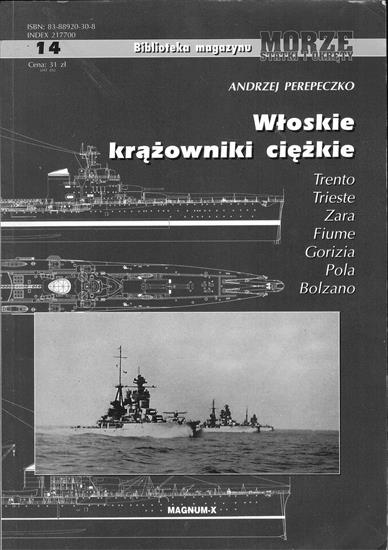 Biblioteczka magazynu MSiO - 14. Włoskie krążowniki ciężkie okładka.jpg