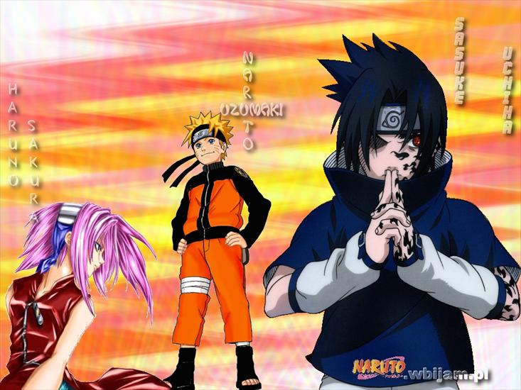 Naruto Tapety i Inne - Naruto, Sasuke, Sakura2.jpg
