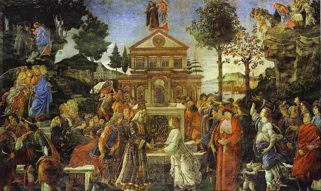 ALESSANDRO BOTTICELLI - Alessandro Botticelli - The Temptation of Christ.JPG