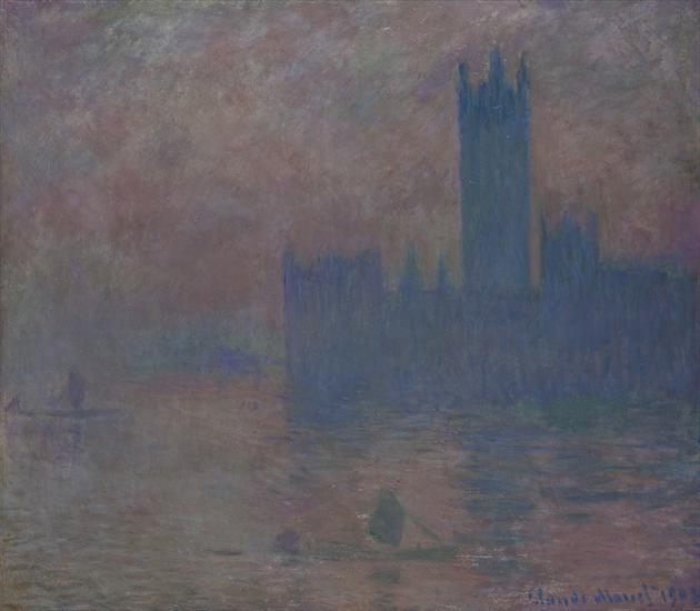1891-1912 - Claude Monet - Houses of Parliament, Fog Effect 1903.jpg