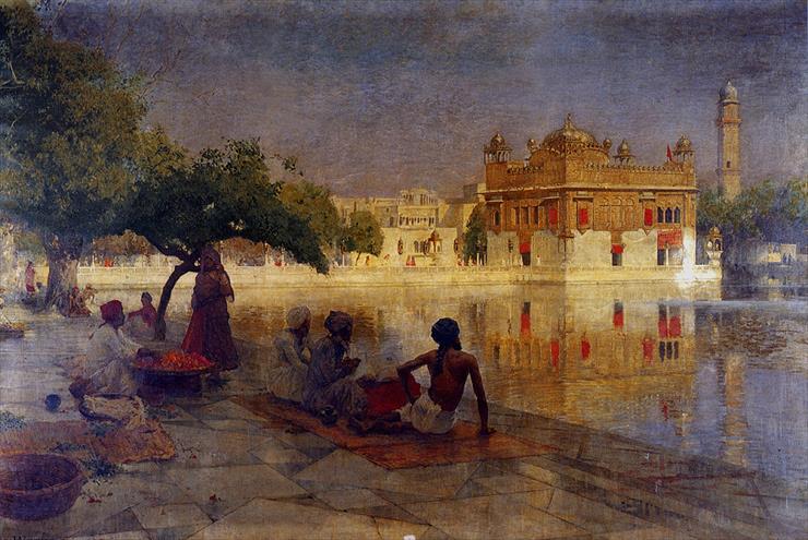 Old India in Paintings - Weeks_Edwin_The_Golden_Temple_Amritsar_1890.jpg