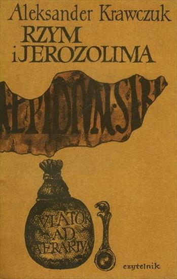 Aleksander Krawczuk - Rzym i Jerozolima - okładka książki2.jpg