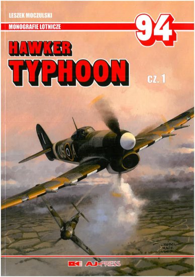 Monografie Lotnicze - 094. Hawker Typhoon 1 - okładka.jpg