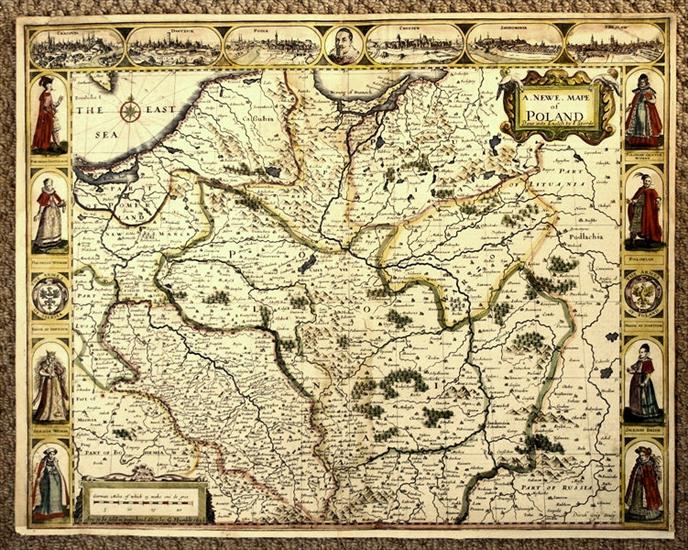Mapy Polski z różnych okresów - 1627_Speede_Poland_kensphoto.jpg