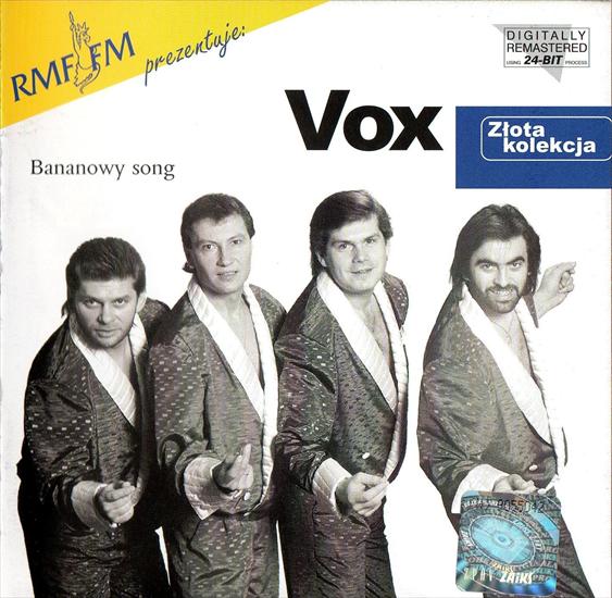 2001 - VOX  Bananowy Song - Vox-Bananowy Song-Złiota Kolekcjafront.jpg