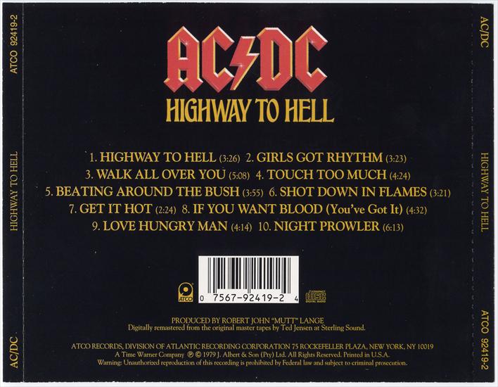 AC DC - Highway To Hell 1979 covers - AC DC - Highway To Hell 1979 back.jpg