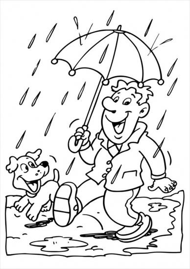 parasolki, deszcz - pogoda, deszcz, jesień - kolorowanka 23.jpg