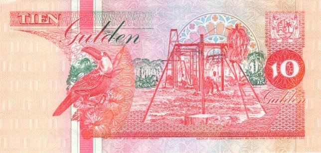 Suriname - SurinamP47b-10Gulden-1998-donatedrrg_b.jpg