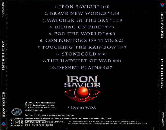 1999 Iron Savior - Interlude EP Flac - Back.jpg