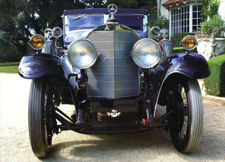 STARE SAMOCHODY - 1927 Mercedes-Benz Model K Cabriolet Blue 2.jpg