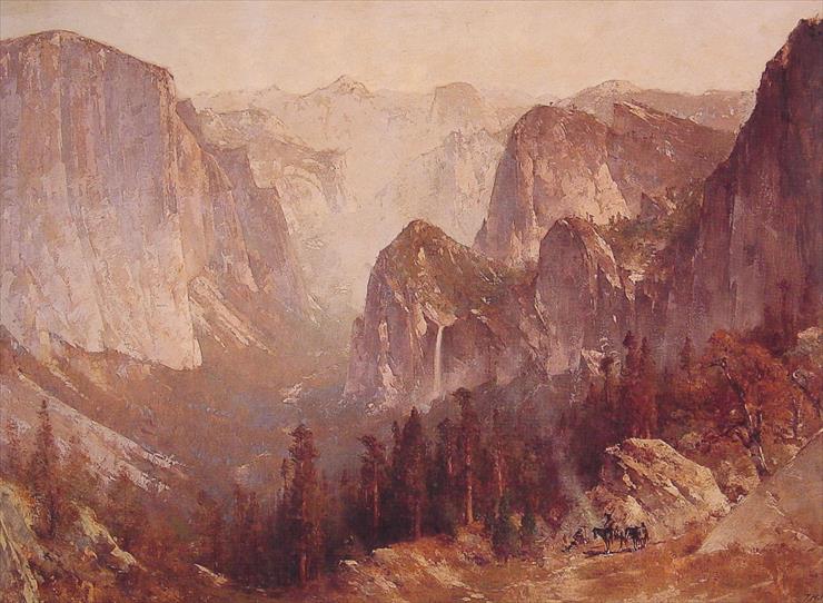 Thomas Hill - Encampment_Surrounded_By_Mountains.jpg
