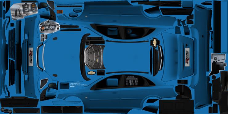 Car textures .dds Race07 - 07 Chevrolet Lacetti body blu.png