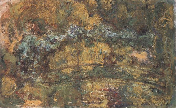 Monet Claude Oscar 1840-1926 - 283. The footbridge over the Water-Lily Pond 1918-1924.jpg