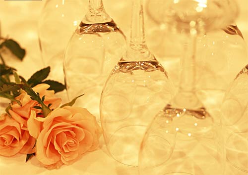 kieliszki wino szampan - romantyczne kwiatuszki 566.jpg