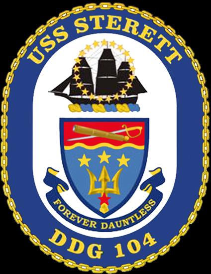 godła okrętów - USS DDG-104 Sterett.png