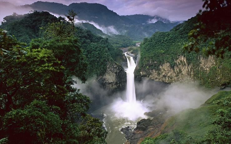 Central and South America - Image_1025.Ecuador.Amazon.Quijos_River.San_Rafael_Falls.jpg