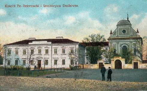 Płock dawniej - Kościół_poreformacki_i_Seminarium_Duchowne_ok._1910.jpg