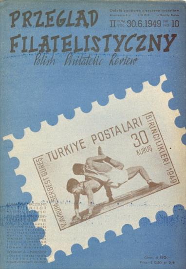 Przegląd Filatelistyczny 1948-1950 - Przegląd filatelistyczny 1949 Vol.II Magazine Nr. 10.jpg