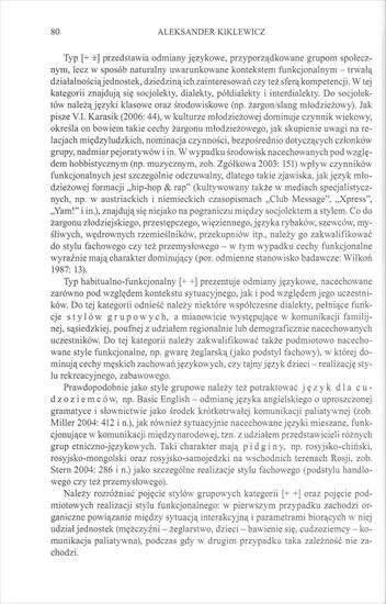 A. Kiklewicz, Warianty języka.próba systematyzacji - 14.jpg