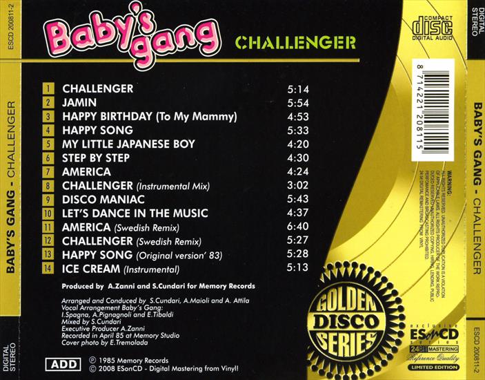 Babys Gang-ChallengerOK - Babys Gang-Challengerback.jpg