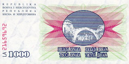 BOŚNIA I HERCEGOWINA - 1992 - 1000 dinarów a.jpg