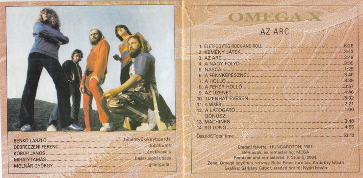 CD 10. Omega - Az arc - booklet1.jpg