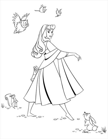 Księżniczki- Disney - coloring_09.gif