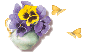  Kwiaty bzy - motyle45.gif