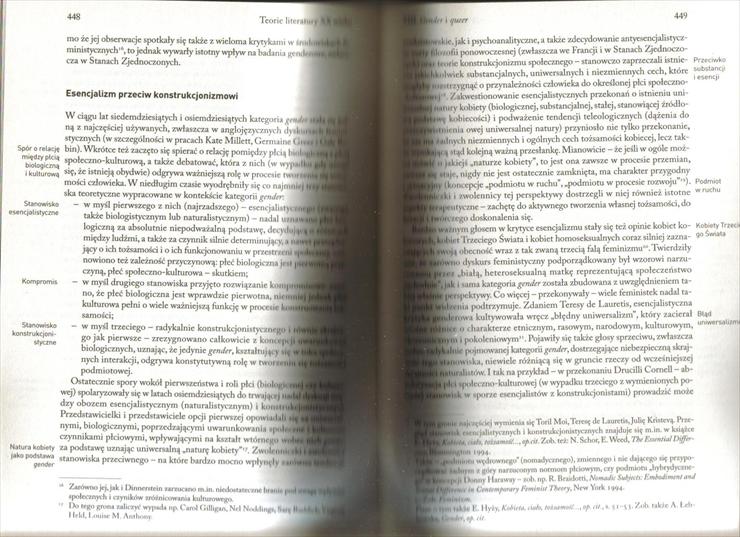 Teorie literatury XX wieku - Markowski, Burzyńska 2006 - 448,449.jpg
