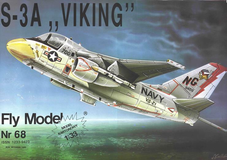 FM 068 - Lockheed S-3A Viking współczesny amerykański pokładowy samolot patrolowy A3 - 01.jpg