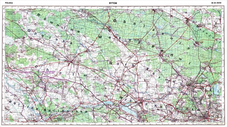 Topograficzna mapa Polski - m34-49-50-Bytom.jpg