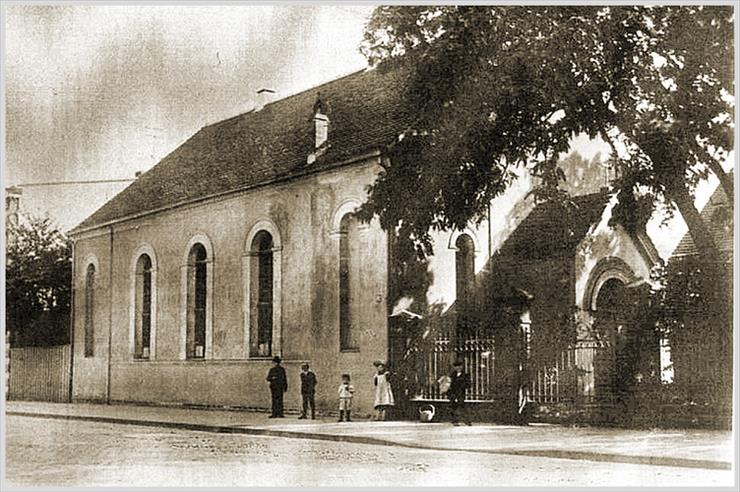 Kościoły w Bydgoszczy1 - Bydgoszcz,ul.Poznańska 25,zbór staroluterski,zbudowany w 1846 r. rozebrany ok 1974 r..jpg